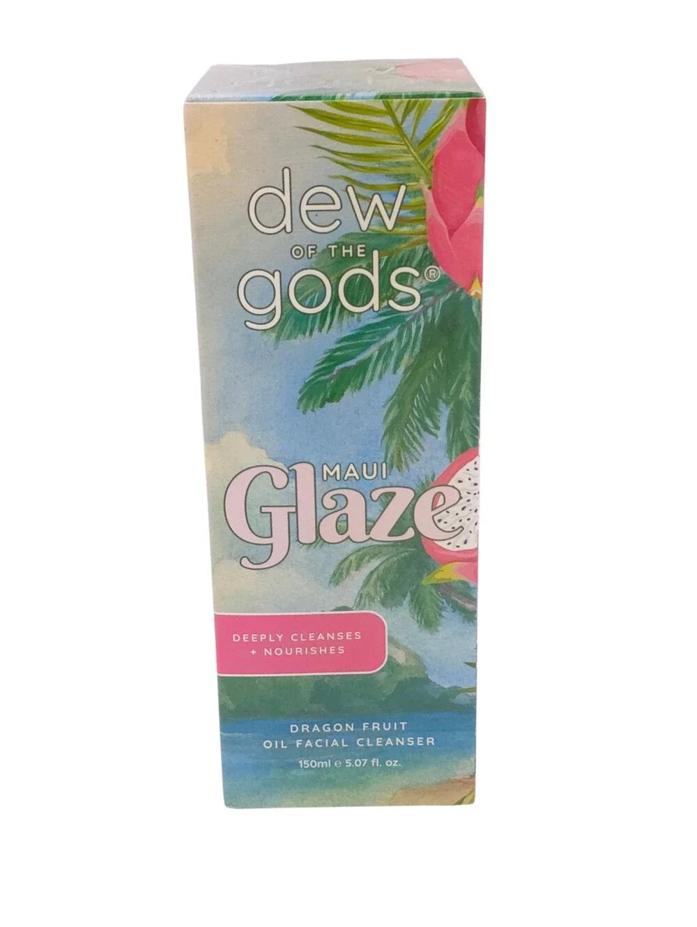 Dew of the Gods Maui Glaze Dragon Fruit Oil Facial Cleanser